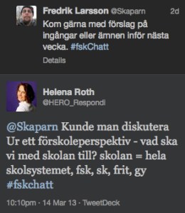 Förslag förskolechatt