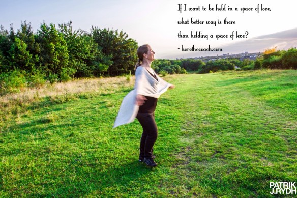 Holding a space of love