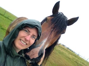 Regnkläder passar ypperligt för en promenad en regnig dag!