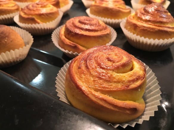 "Kanelbulle"lussekatter blev det också.